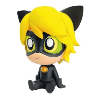 CAT NOIR HUCHA 18 CM MIRACOLOUS LADY BUG CHIBI PLA