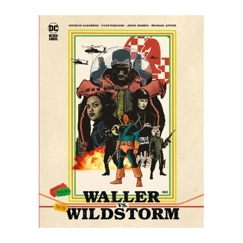 DC BLACK LABEL WALLER VS. WILDSTORM