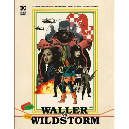 DC BLACK LABEL WALLER VS  WILDSTORM