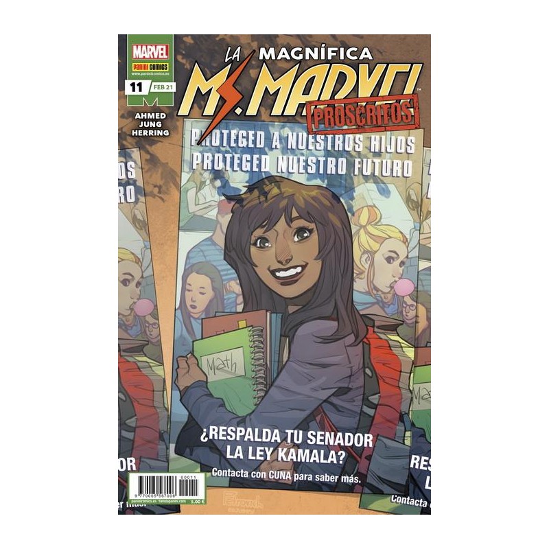 LA MAGNIFICA MS. MARVEL 011 