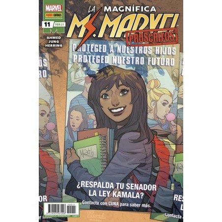 LA MAGNIFICA MS  MARVEL 011 PROSCRITOS