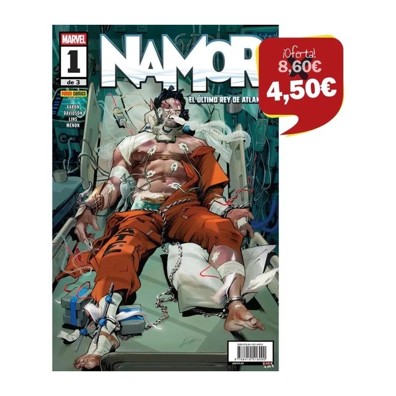 NAMOR EL ULTIMO REY DE ATLANTIS 001 (DE 3)