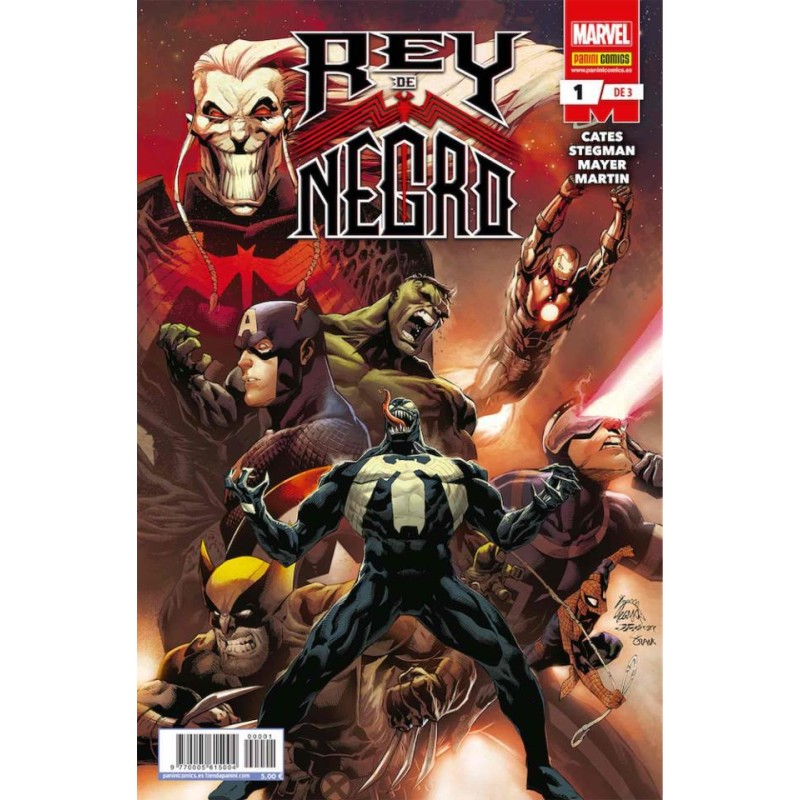 REY DE NEGRO 001 (DE 3)