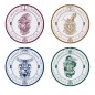 ABYSSE HARRY POTTER SET PLATOS CERAMICA CASAS