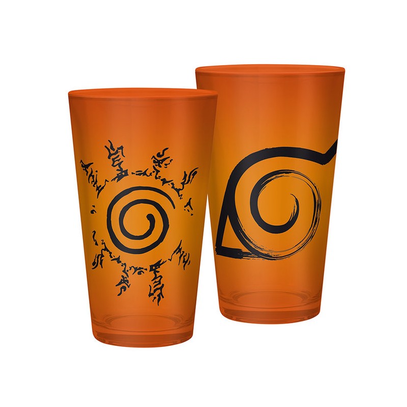 NARUTO VASO XXL KONOHA Y SELLO