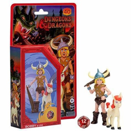 BOBBY Y UNI PACK 2 FIGURAS 15 CM D&D CARTOON