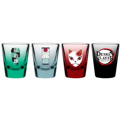 VASOS CHUPITO DEMON SLAYER SIMBOLOS