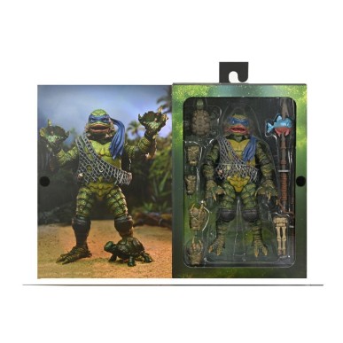 LEONARDO AS THE CREATURE FROM THE BLACK LAGOON SCA