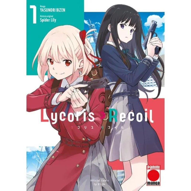 PACK LYCORIS RECOIL + POSTALES + FIGURA