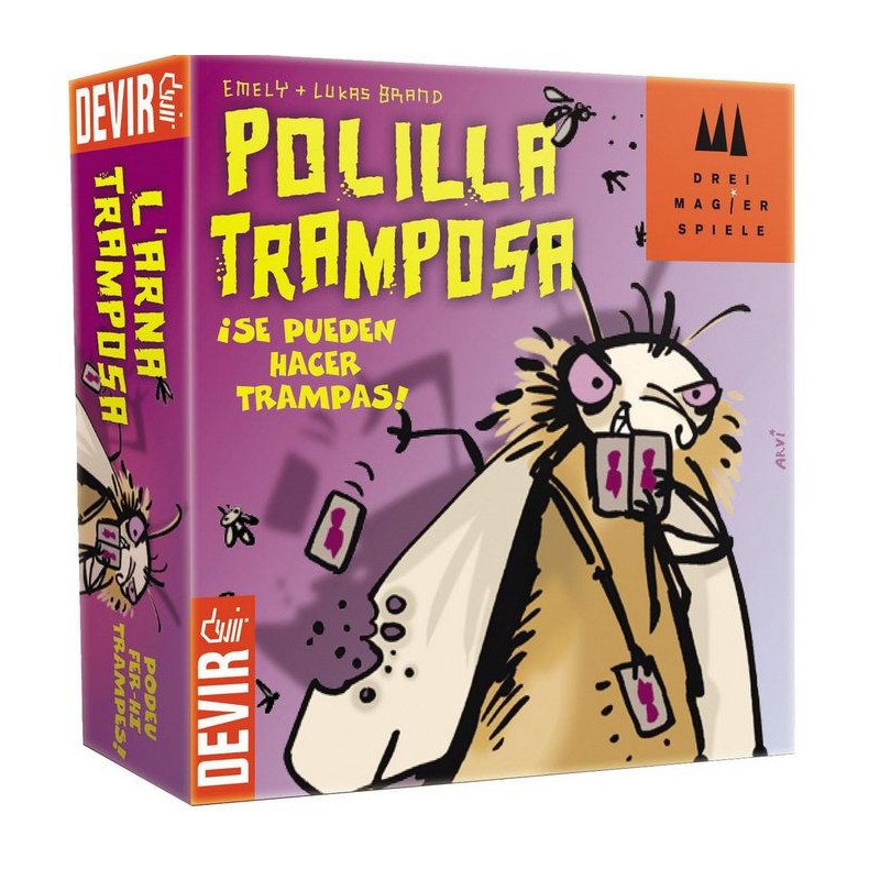 JUEGO DE MESA POLILLA TRAMPOSA JUEGO DE MESA POLILLA TRAMPOSA