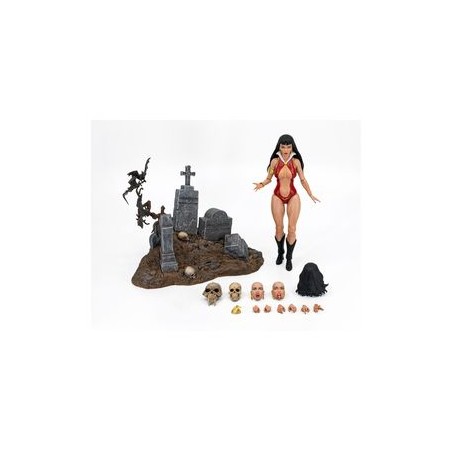 VAMPIRELLA FIGURA 16 CM FRAZETTA ICON COLLECTIBLES