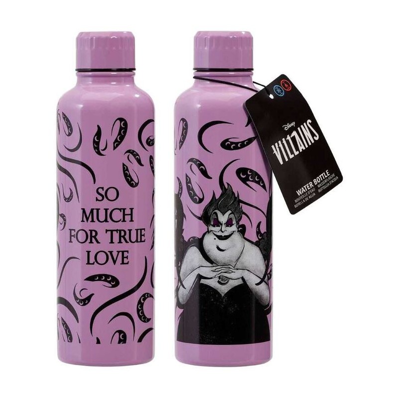 DISNEY VILLANS URSULA BOTELLA DE METAL
