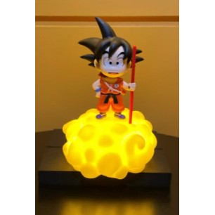 GOKU EN LA NUBE FIG  LUMINOSA 16 CM DRAGON BALL