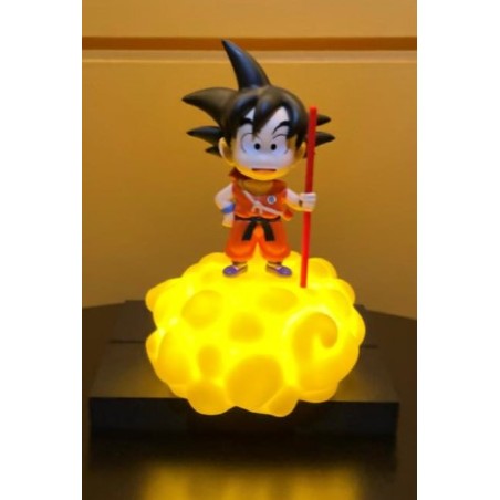 GOKU EN LA NUBE FIG  LUMINOSA 16 CM DRAGON BALL