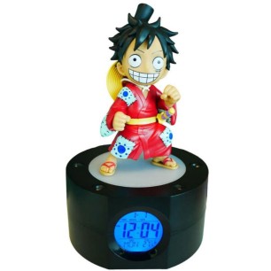 LUFFY RELOJ DESPERTADOR LUMINOSO ONE PIECE