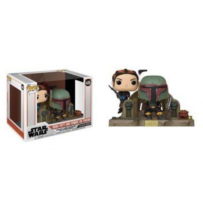 FUNKO POP! STAR WARS 486 BOBA FETT AND FENNEC ON T
