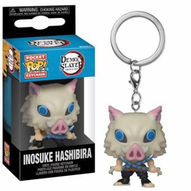 FUNKO POP  KEYCHAN DEMON SLAYER INOSUKE HASHIBARA