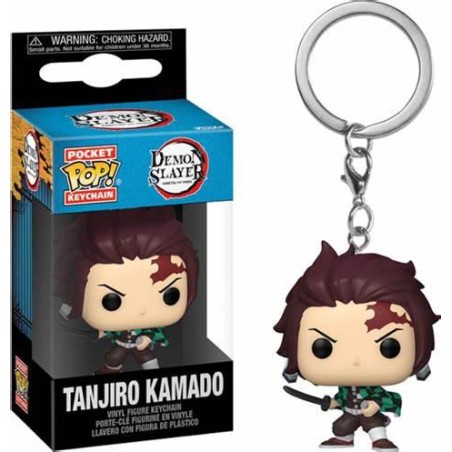 FUNKO POP  KEYCHAN DEMON SLAYER TANJIRO KAMADO