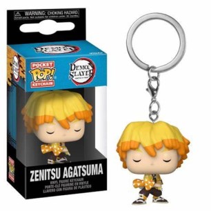 FUNKO POP  KEYCHAN DEMON SLAYER ZENITSU AGATSUMA 