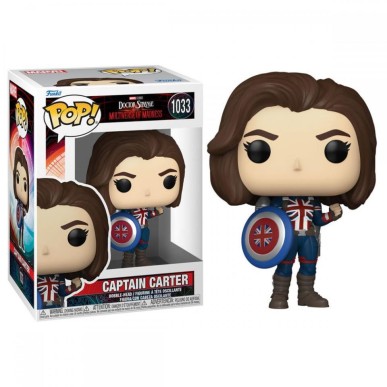 FUNKO POP  DOCTOR STRANGE 2 1033 CAPTAIN CARTER