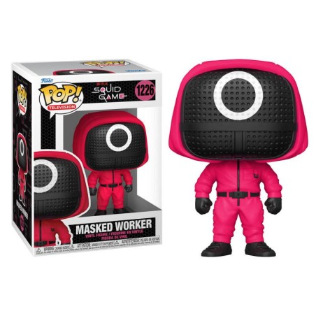 FUNKO POP  SQUID GAME 1226 MASKED WORKER