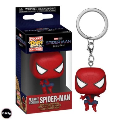 FUNKO POP  KEICHAIN SPIDER-MAN FRIENDLY 