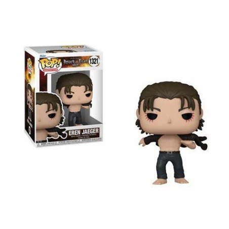 FUNKO POP  ATTACK ON TITAN 1321 EREN JAEGER 