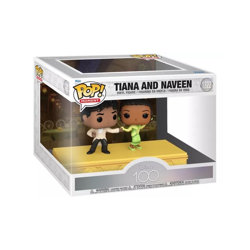 FUNKO POP! MOMENT 1322 TIANA AND NAVEEN