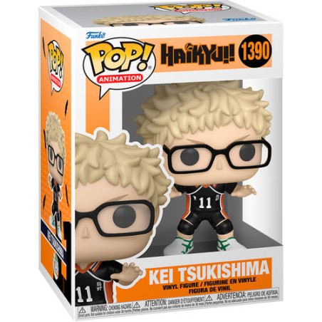 FUNKO POP  HAIKYU   1390 KEI TSUKISHIMA