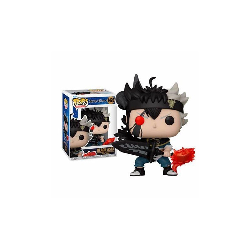FUNKO POP! BLACK CLOVER 1420 BLACK ASTA