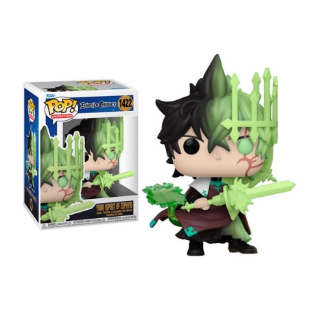 FUNKO POP BLACK CLOVER 1422 YUNO SPIRIT OF ZEPHYR
