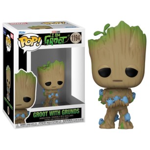 FUNKO POP I AM GROOT 1194 GROOT WITH GRUNDS