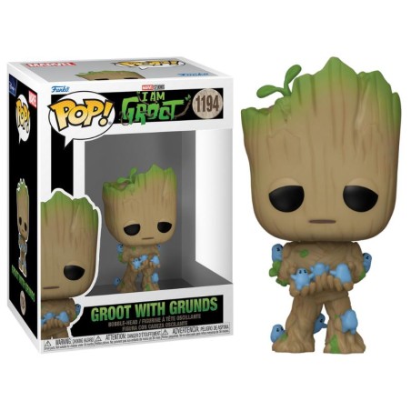 FUNKO POP I AM GROOT 1194 GROOT WITH GRUNDS