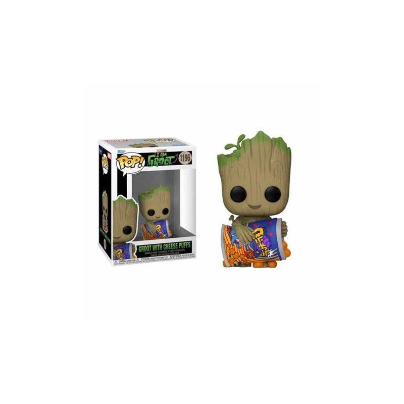 FUNKO POP! I AM GROOT 1196 GROOT CHEESE PUFFS