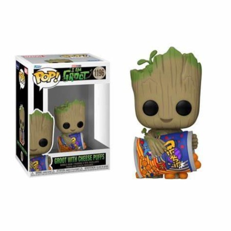 FUNKO POP I AM GROOT 1196 GROOT CHEESE PUFFS