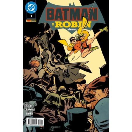 BATMAN Y ROBIN AÑO UNO 001