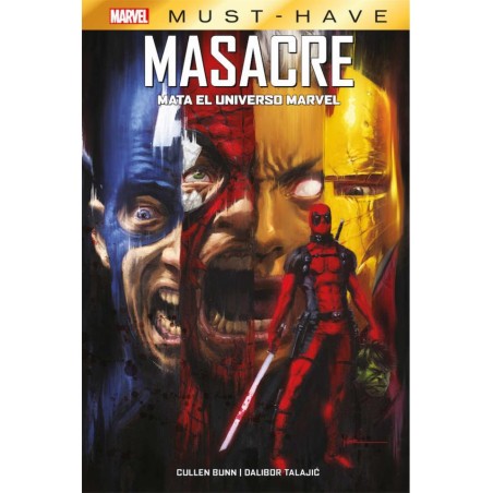MUST-HAVE 005 MASACRE MATA AL UNIVERSO MARVEL