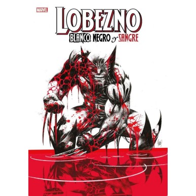 LOBEZNO BLANCO  NEGRO Y SANGRE