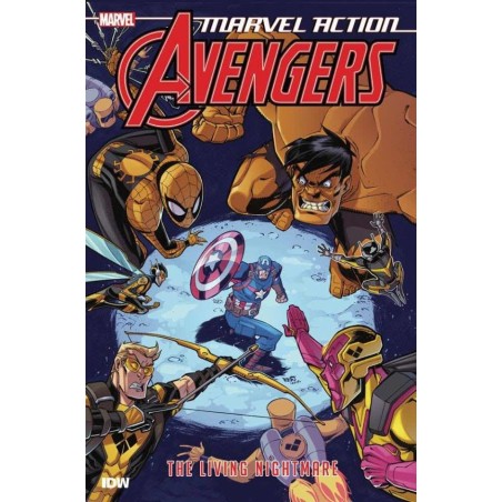 MARVEL ACTION LOS VENGADORES LA PESADILLA VIVIENTE