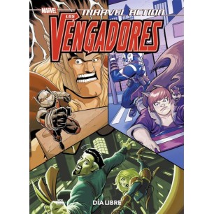 MARVEL ACTION LOS VENGADORES DIA LIBRE