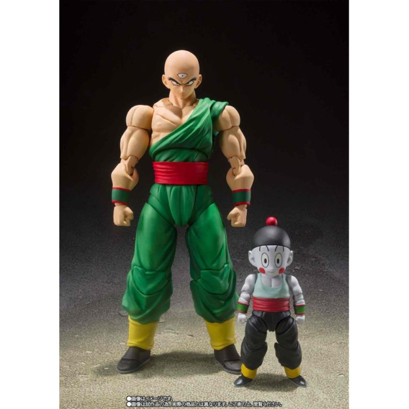 TENSHINHAN & CHAOZ FIGURA 17 CM DRAGON BALL Z SH F