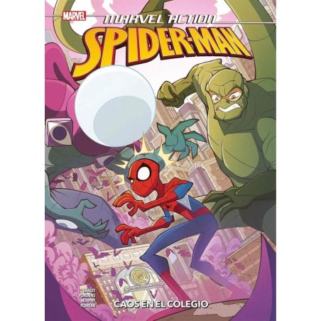 MARVEL ACTION SPIDERMAN CAOS EN EL COLEGIO