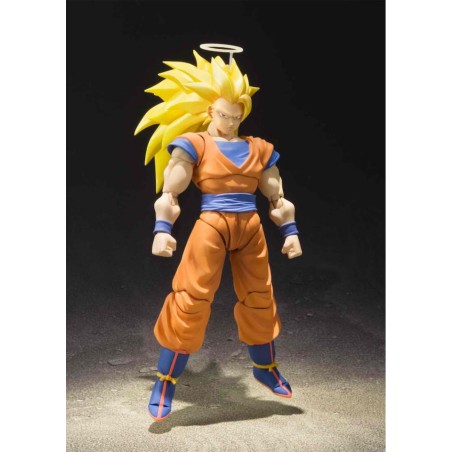 SON GOKU SUPER SAIYAN 3 FIGURA 15 5 CM DRAGON BALL