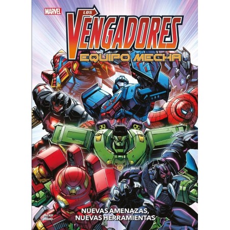 MARVEL ACTION LOS VENGADORES EQUIPO MECHA