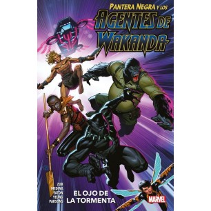 PANTERA NEGRA Y LOS AGENTES DE WAKANDA 001